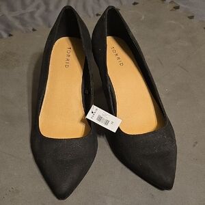 Torrid Black Pointed Toe Heels